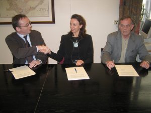 Reinhard Reynisson, Siv Friðleifsdóttir og Sigbjörn Gunnarsson.